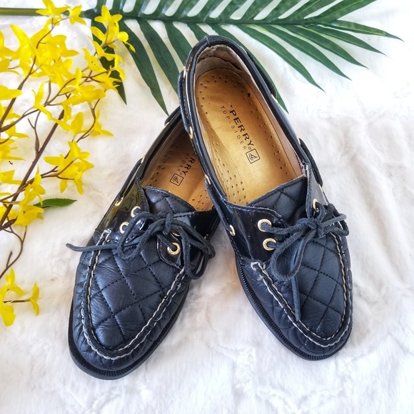 Sperry Shoes - 3/$25 Sperry Black Stitch Top-Sider Boat Shoes